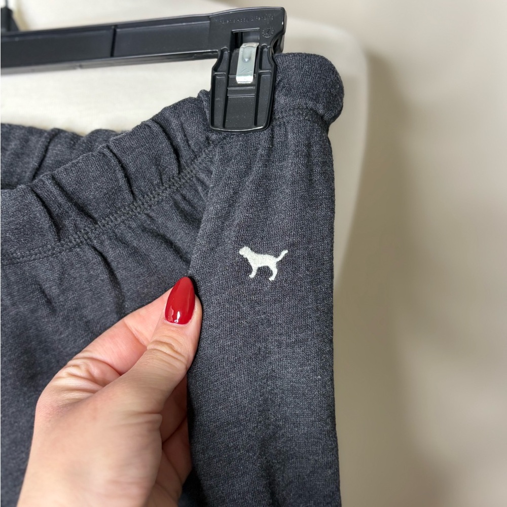 PINK Victoria's Secret Charcoal Joggers - Picture 3 of 5